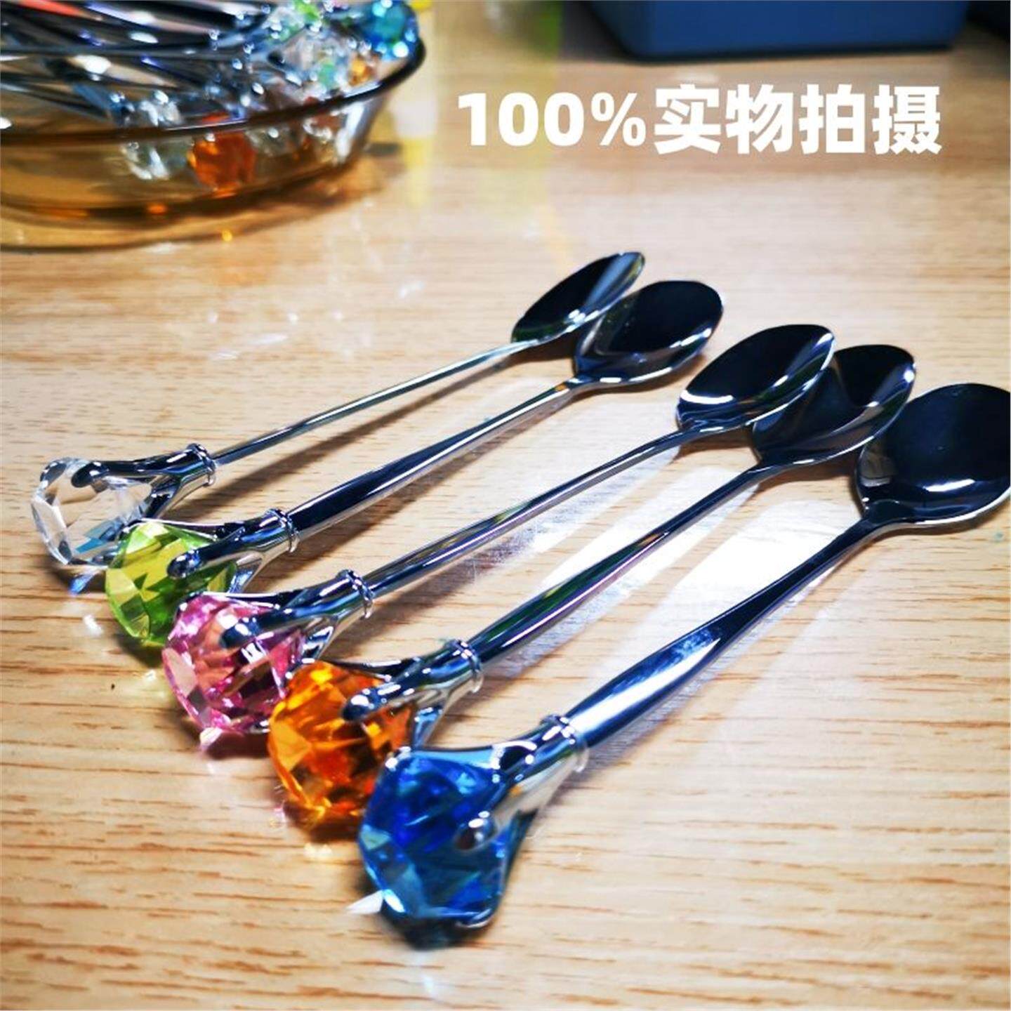 勺水晶学生家用西餐304具