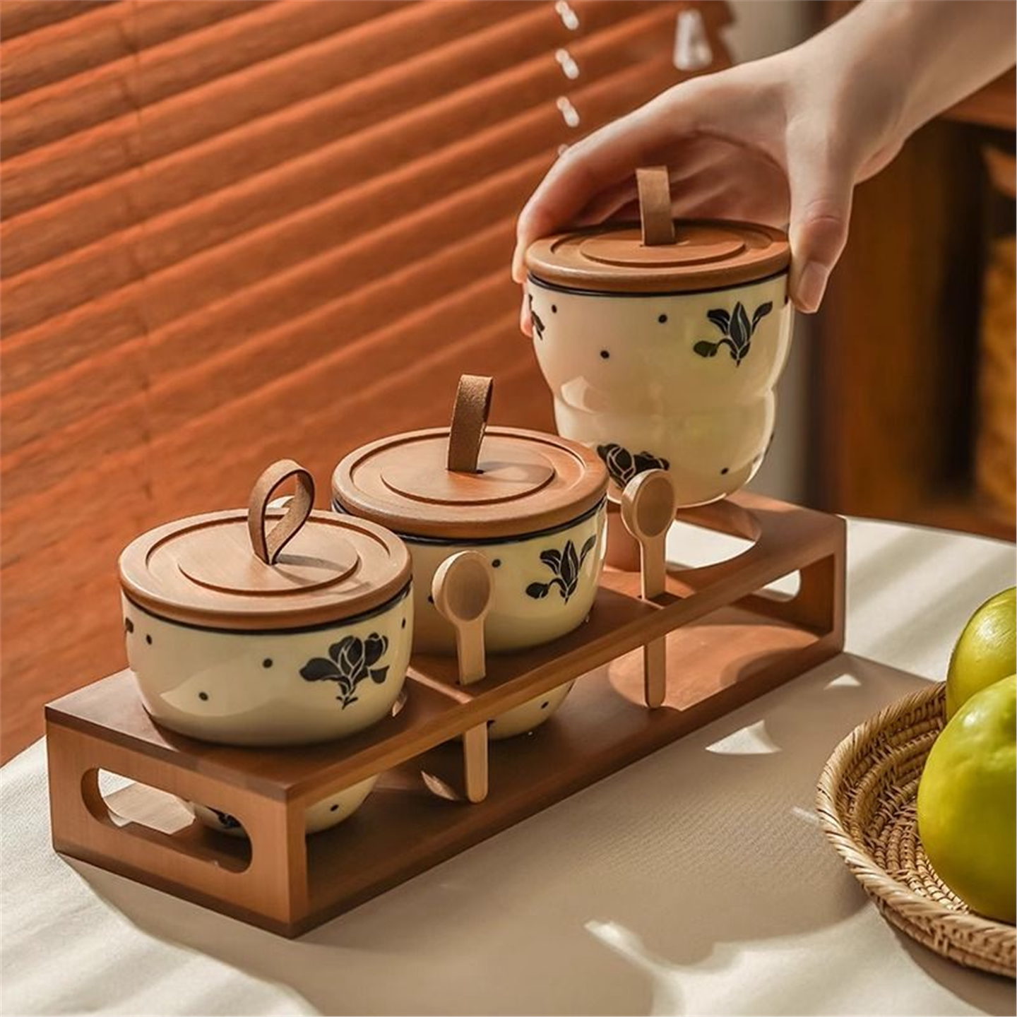 陶瓷调料复古厨房味家用辣