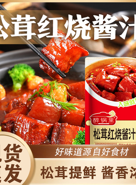 活动立减20【到手15包 】松茸红烧酱汁料包松茸提鲜红烧酱料-Q