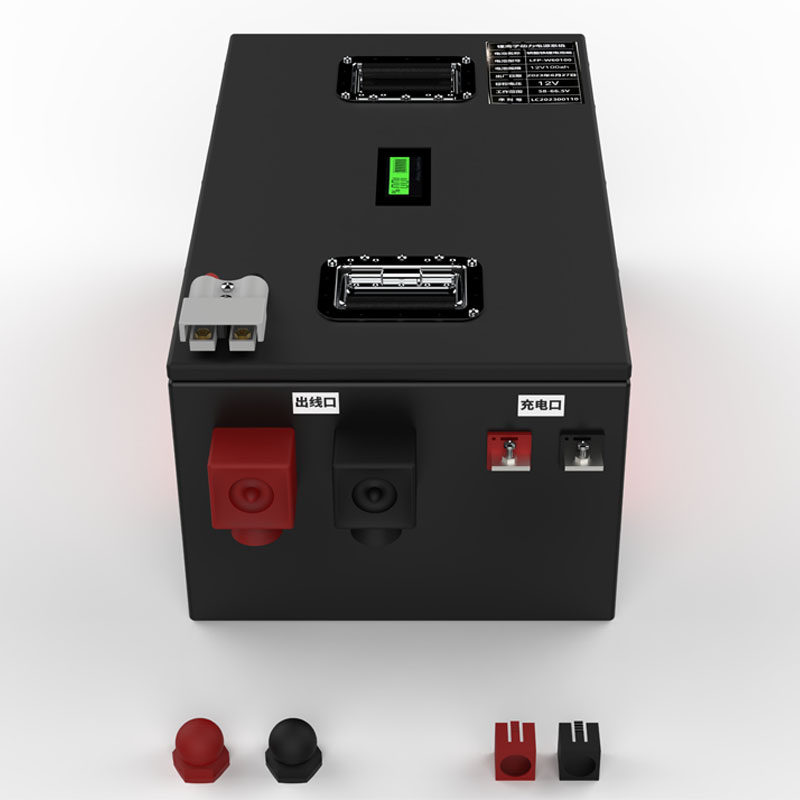 澎力货车12V24V驻车空调专用锂电池高性能大容量逆变房车磷酸铁锂