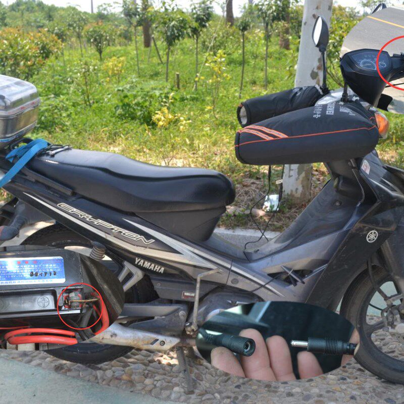 燃油摩托车男女冬季电热把套 电暖手套 电加热把套防寒保暖包邮