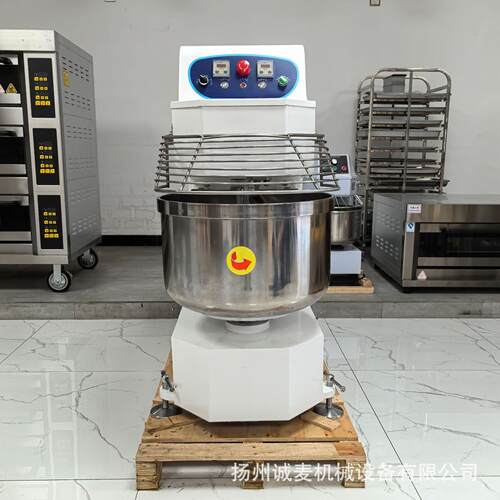大型商面粉搅拌机 双和面用机80-liter doeubLUBle-s速ped dough