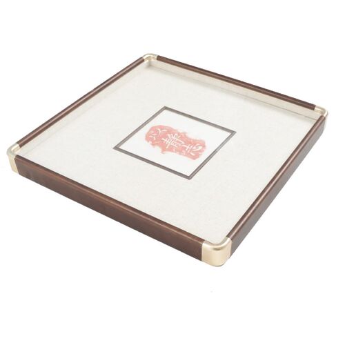 实木中式框中框铜角画框相框国画框装饰框书法边框书房客厅挂墙框