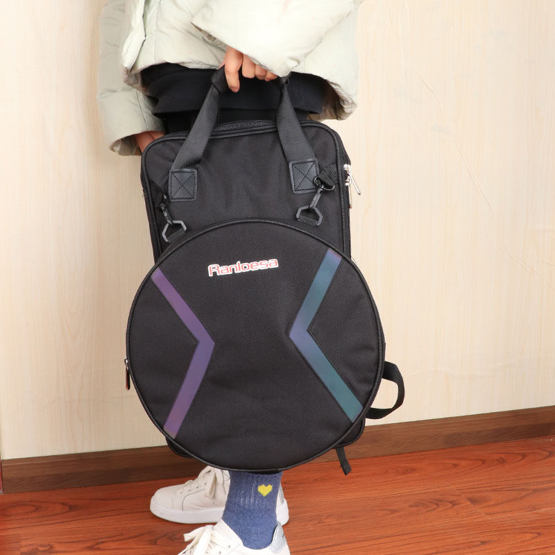 架子鼓鼓棒包防水儿童学生专业双肩鼓棒收纳袋鼓槌带乐谱哑鼓包