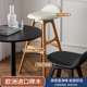 霍客森木质实木吧台椅北欧时尚 餐椅化妆椅子酒吧凳高脚吧凳子吧椅