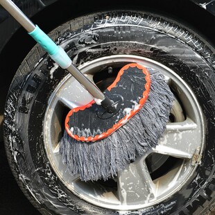 洗车刷子长柄伸缩软毛擦车拖把刷车清洁工具套装 汽车用品专用