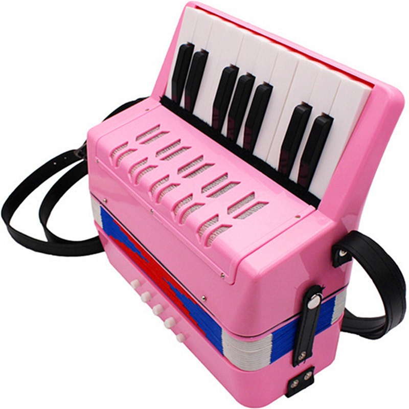 手风琴8贝斯17键儿童初学者乐器玩具手拉琴小学生音乐初学手风琴