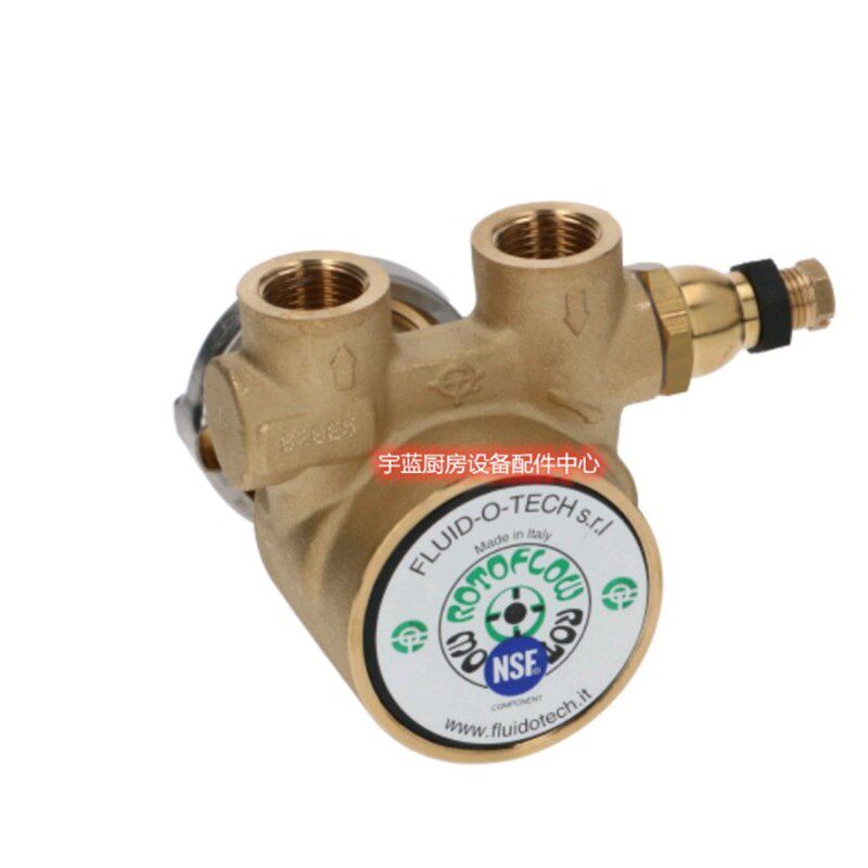 福力德Fluid-O-Tech PA104 PO104 半自动咖啡机水泵头咖啡机配件