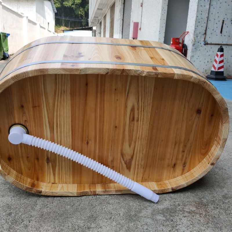 成人泡澡木桶老人坐浴洗澡实木浴桶木质浴缸大人儿童沐浴木盆家用