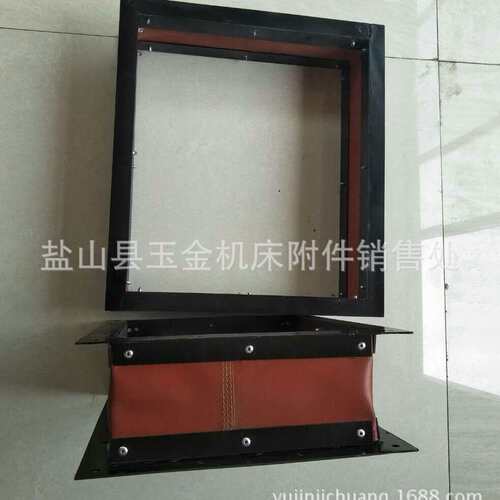 厂家供应耐磨耐高温伸缩式风筒圆形/方形风机进出口软连接