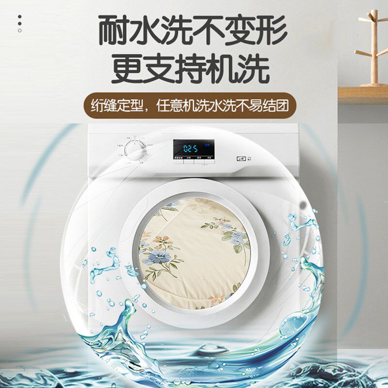 全棉夏被四件套空调被夏凉被100纯棉薄被子单人纯棉花被芯可机洗