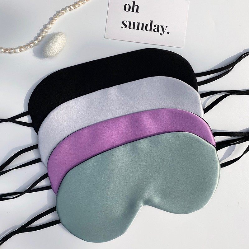 轻薄不压眼挂耳式双面真丝眼罩遮光强红色100%桑蚕丝睡眠透气简约,居家日用,眼罩,淘宝优惠券,粉丝福利购,淘宝优惠卷