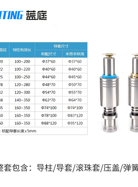 TRP滚珠导柱导套 精密 滚动20 22 25 28 32 38 SRP A-TRP模具配件