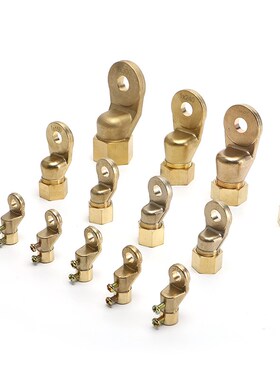 矿物质电缆专用铜鼻子接线端子BTTZ线耳BTTVZ端头BTTYZ螺丝免压接