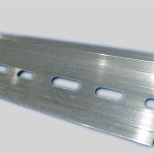 DIN导轨切散 国标C45铝导轨U型1.0厚TH35 7.5MM 1米长电气安装 包邮