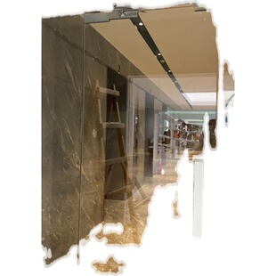 顶装玻璃门限位器让门不定住 地弹簧解除门挡限制器限制开门角度