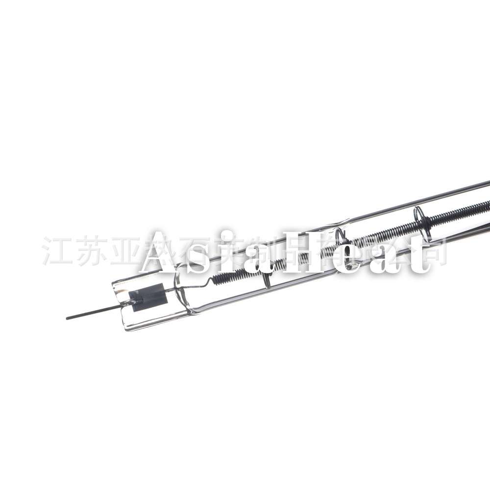 1800W 350mm SK15方磁头红外线卤素短波石英加热管 石英加热灯管