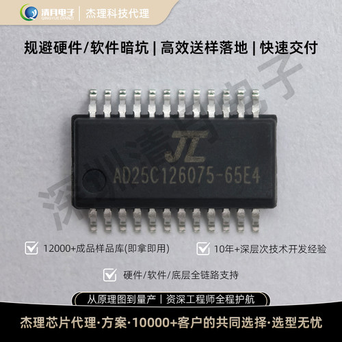 JL杰理蓝牙芯片 AC6965E 杰理蓝牙音箱方案芯片便携播放器TWS音响