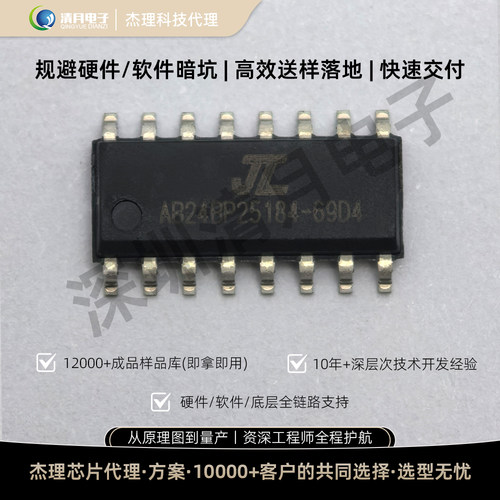 杰理AC6969D蓝牙音频芯片SOP16