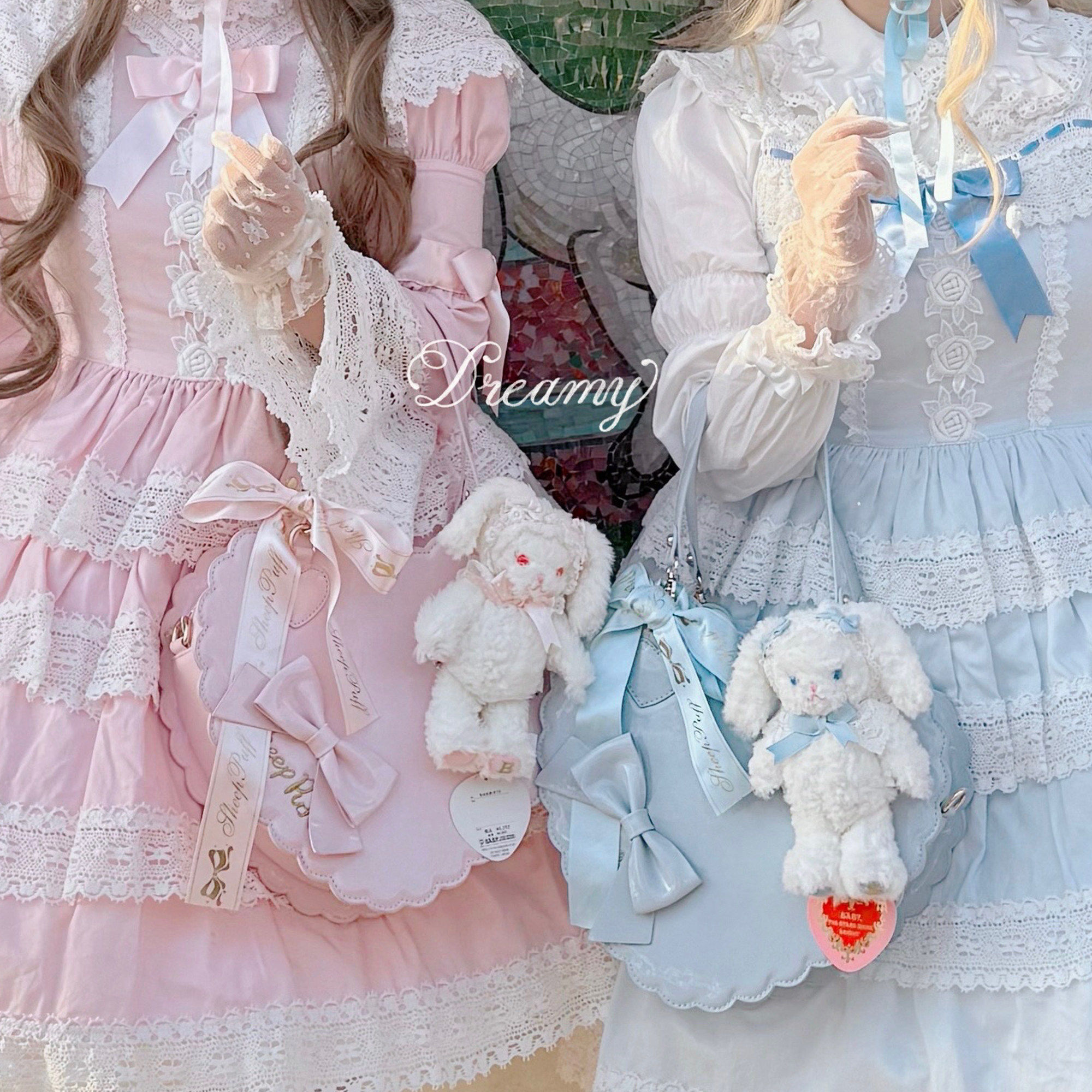 【四团现货】原创漆皮饼干爱心包大小号甜娘Lolita甜蝴蝶结斜挎包,模玩/动漫/周边/娃圈三坑/桌游,lolita洛丽塔包袋,淘宝优惠券,粉丝福利购,淘宝优惠卷