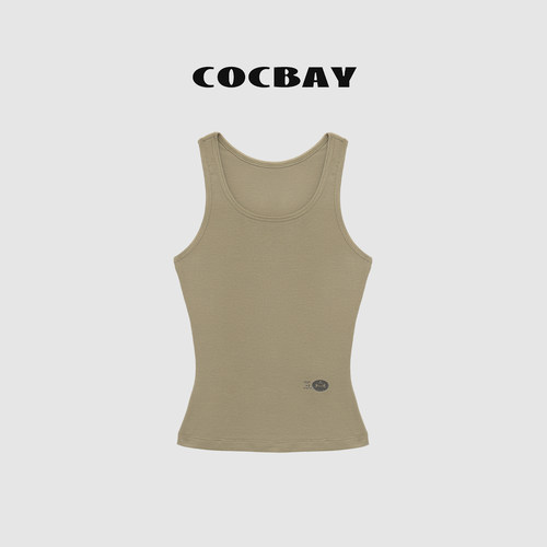 COCBAY-On The Move｜随处可动-高弹百搭U领针织吊带背心
