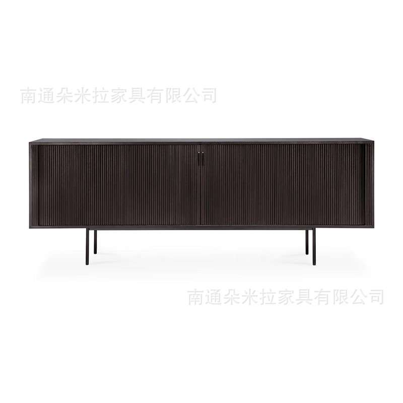 RH高端简约电视柜精美展示柜设计师设计高端展示柜电视柜可储物