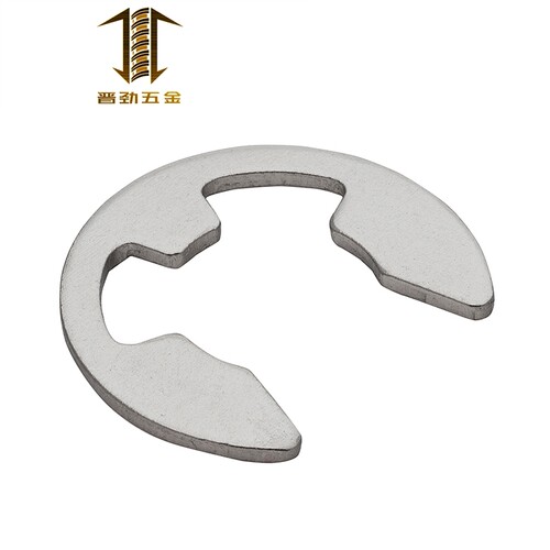 304不锈钢e卡簧GB896卡环E型卡簧开口挡圈M2M3M4M5M6M8M10M12M15