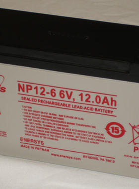 全新genesis NP12-6 6V12AH照明电源 应急电源 玩具车用蓄电池