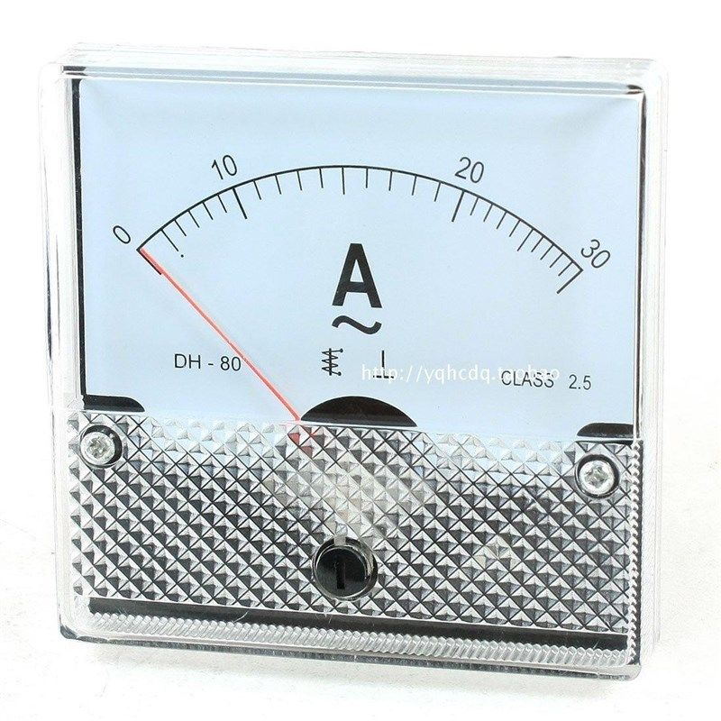指针式交流电流表CZ-80/DH-80 5A 10A 20A 30A 50A 100/5A 80*80m