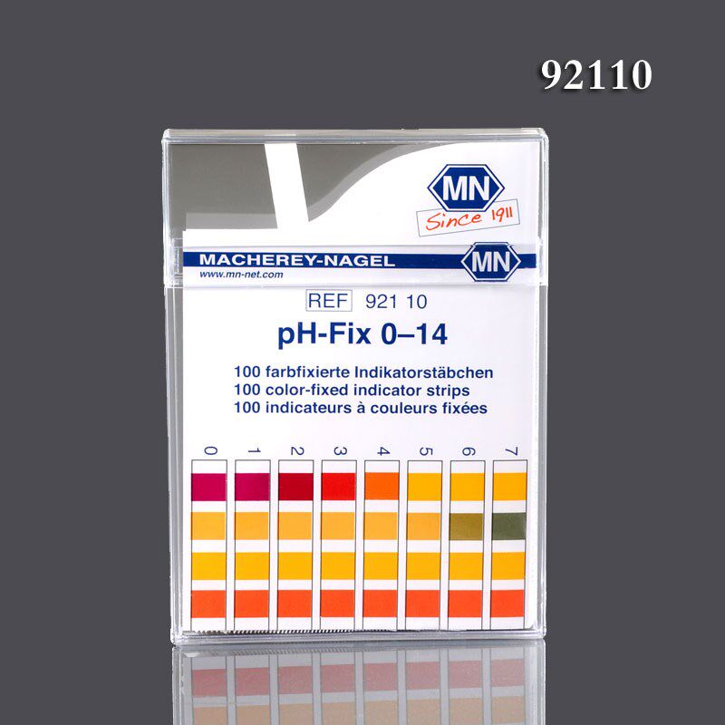 德国MN无渗漏pH测试条PH-Fix试纸0-14酸碱检测92110/92111/921