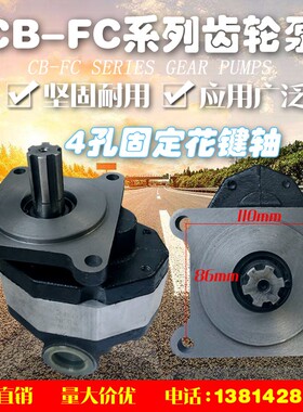 液压油齿轮泵 CB-FC20 25 32 CB-FC40 CB-FC50 齿轮泵 液压泵站