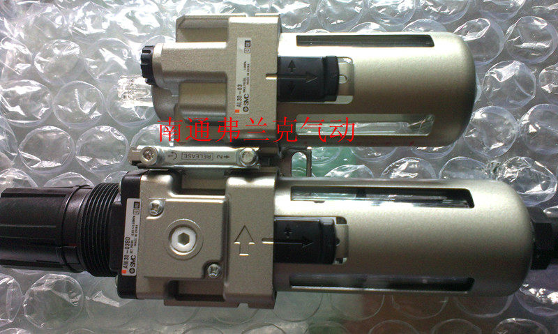 SMC两联件AC30A-03DG-A含压力表