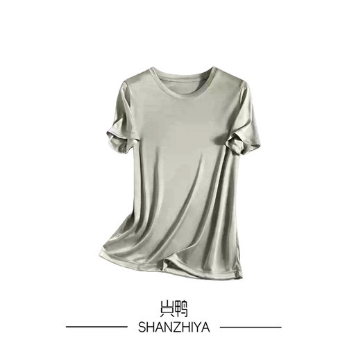 山只鸭/SZY 2026夏季女士圆领短袖T恤