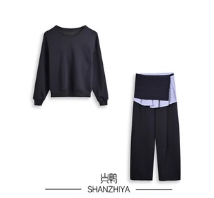 26新品 圆领卫衣套装 SZY 山只鸭