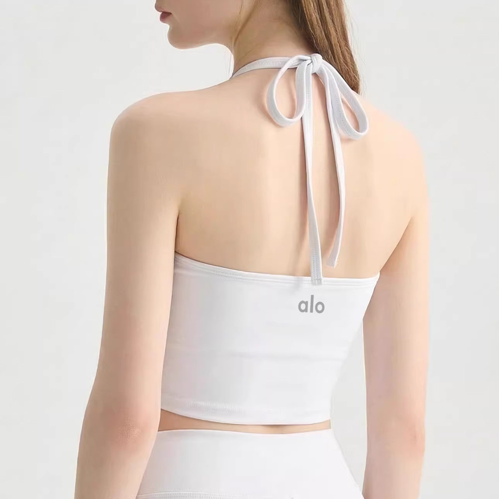 ALOUSAYOGA性感辣妹吊带显瘦运动内衣女挂脖美背普拉提瑜伽服背心