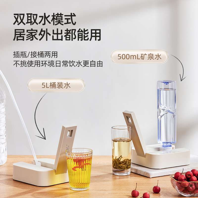 2025年新旅行神器便携式即热饮水机家用小型桌面台式电烧水壶宿舍