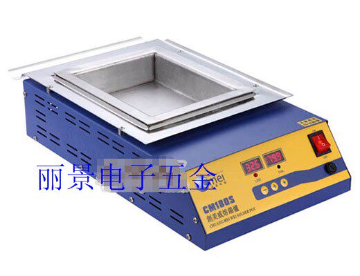 普通不锈钢锅锡炉CM-180S台式小锡炉 数字显示桌面式数显可调温锡