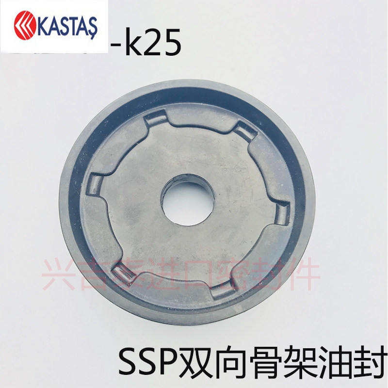 原装进口KASTAS-K25SSP气动活塞整体骨架油封250*30*35/260*16*35
