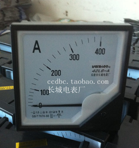 【特价促销】长城电表 42L6 400/5 交流电流表