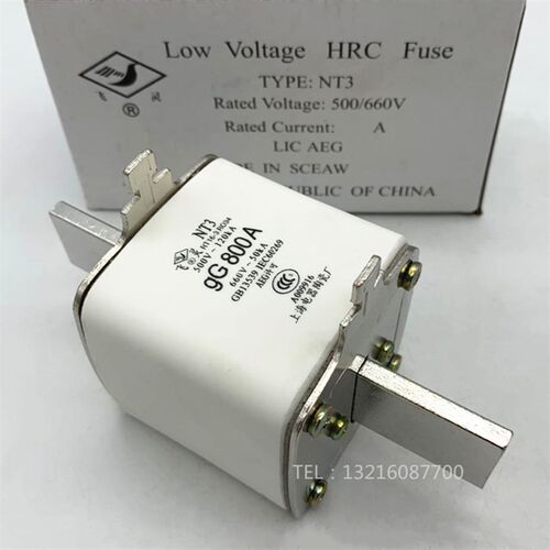 上海电器陶瓷厂RT16-3 R034 NT3 800A熔断器500A 630A陶瓷保险丝