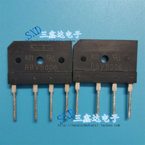 RBV5006三肯SANKEN RBV5006 整流桥堆50A 600V高电压功放排桥