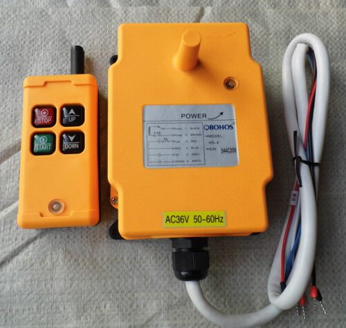 欧邦豪石HS-4型工业无线遥控器36v380V220v 单梁无线遥控器