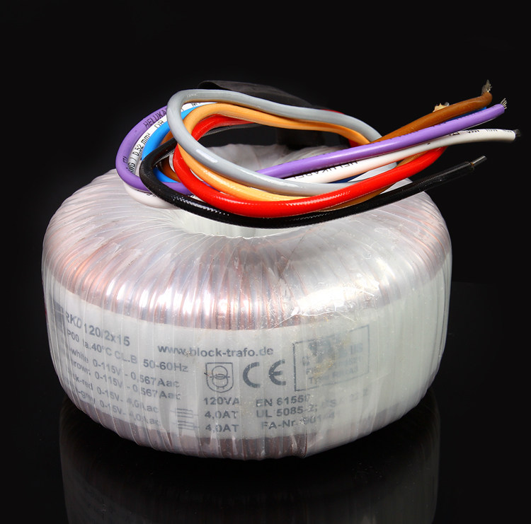 德国进口Block环形变压器发烧环牛80W 100W 120W比箭猪Talema好