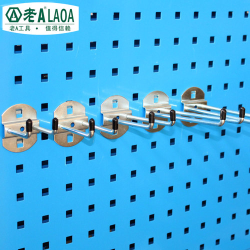 老A LA11401-d 双直挂钩 工具挂钩 货架挂钩 配件 五金类挂钩