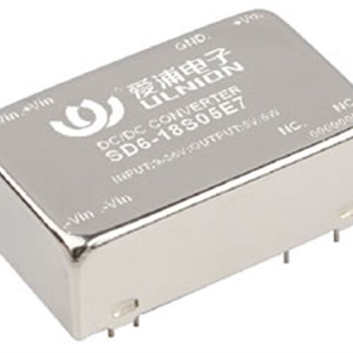 SD6-36S12E7  4:1超宽输入 18-72V转12V 6W DC-DC 电源模块