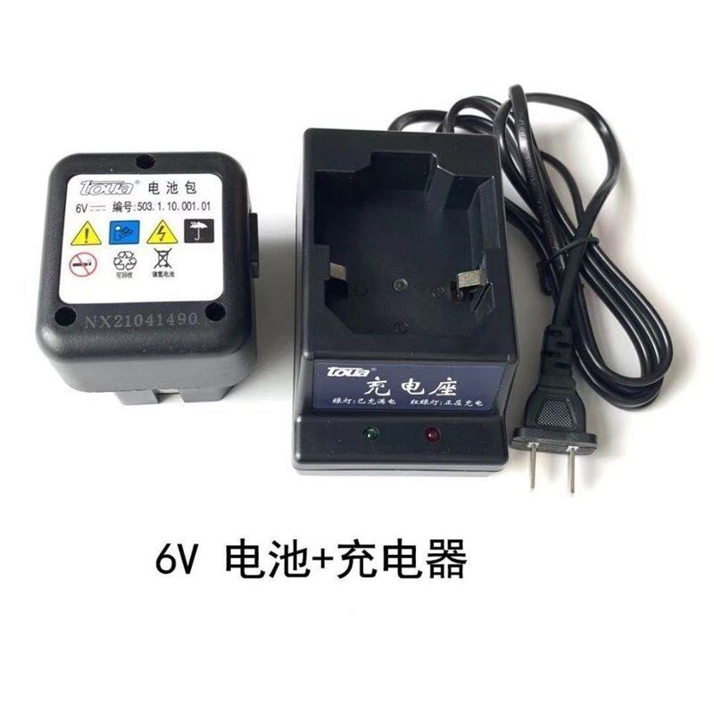 腾亚GSN40A/E老款瓦斯枪6V电池 充电器尚威 共荣 鑫盛通用电池包