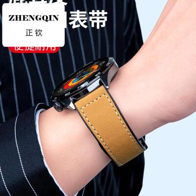 适用华为手表GT5表带watch4pro男款gt3蝴蝶扣Buds运动小米s磁吸gt