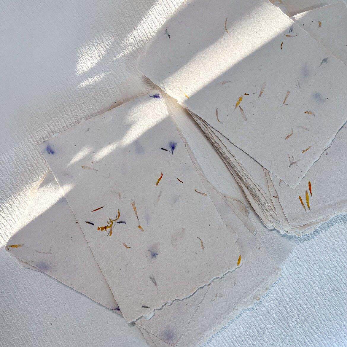 花瓣手工水彩纸 200-400g水彩纸适用印刷 A5水彩纸与毛边设计