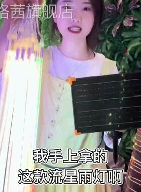 eld流雨灯七彩灯闪灯串灯满天星户外防水氛围灯庭装院饰见描述59