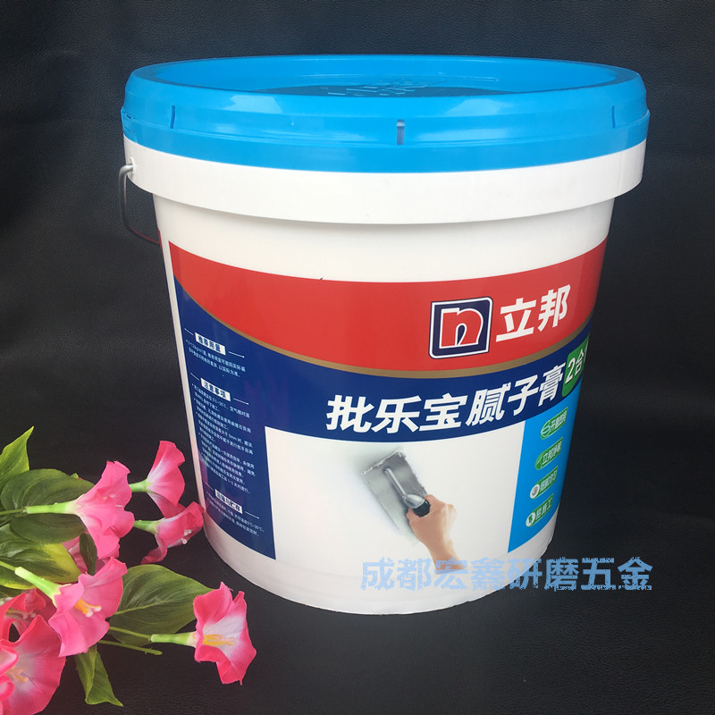 立邦腻子膏墙面修补墙膏墙体裂缝钉眼修复剂内墙白色乳胶漆腻子粉